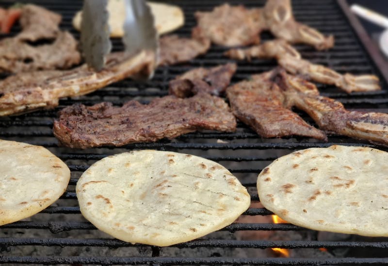 Carne asada tacos for catering